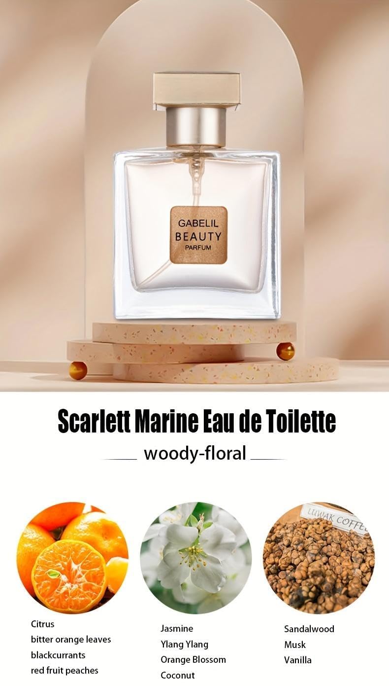 Women's Perfume Set - 4 Floral & Fruity Fragrances | Elegant Gift Box, 105ml Total