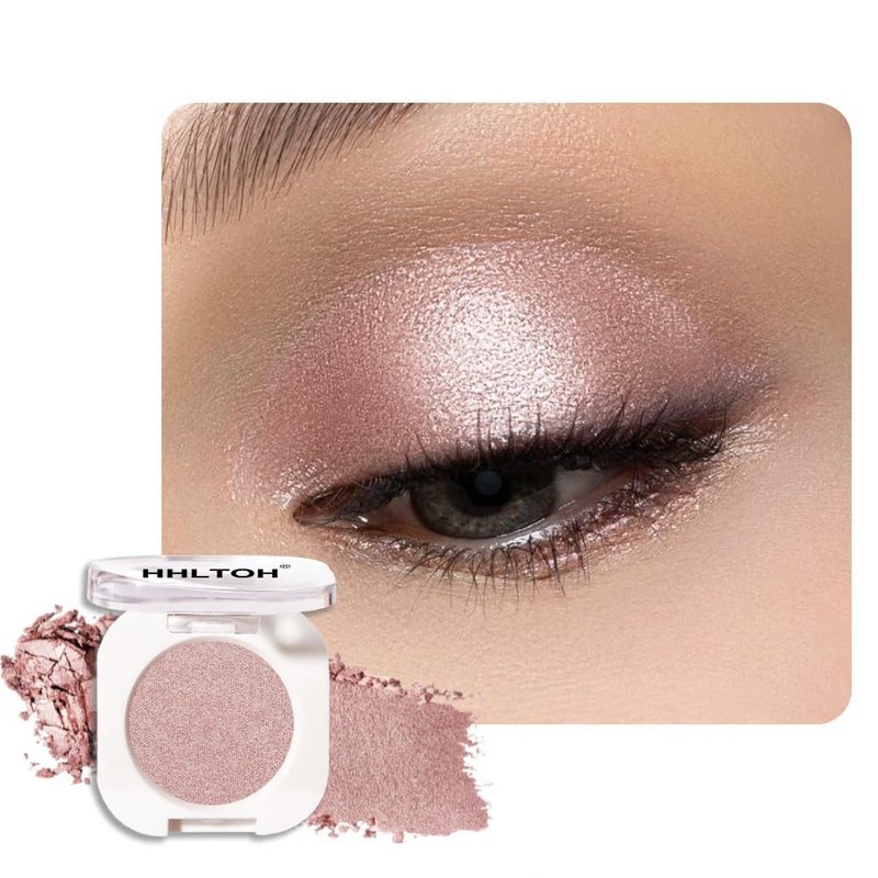 Skiennix Champagne Shimmer Cream Eyeshadow - Light Gold Metallic Glow for Mature Skin | Vegan & Cruelty-Free