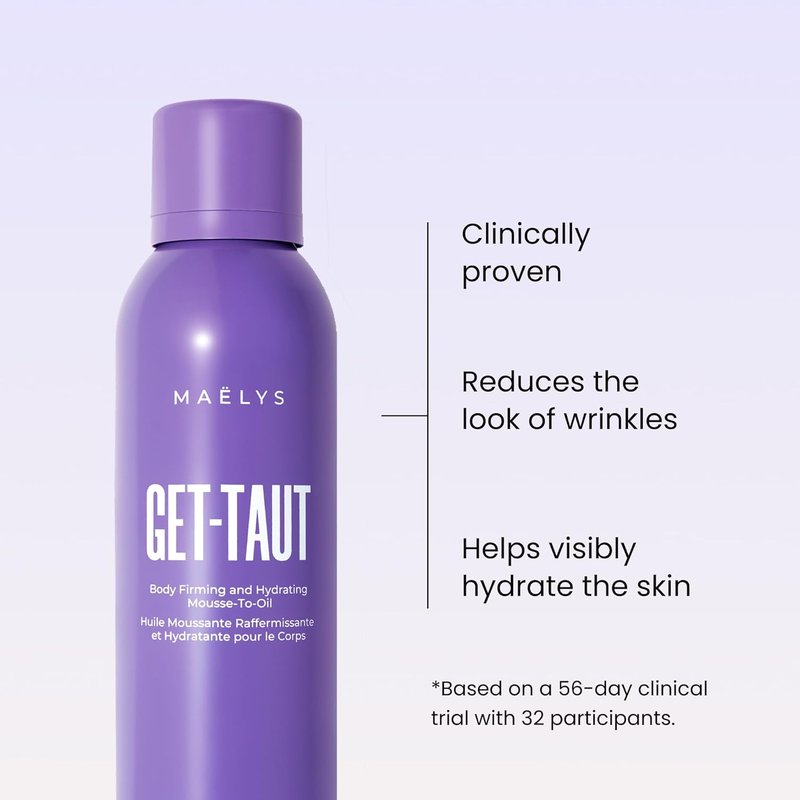 MAËLYS Hydrating Mousse-to-Oil Body Oil | Nourishing Glaucine & Sacha Inchi Formula for Dry Skin (6.7 oz)