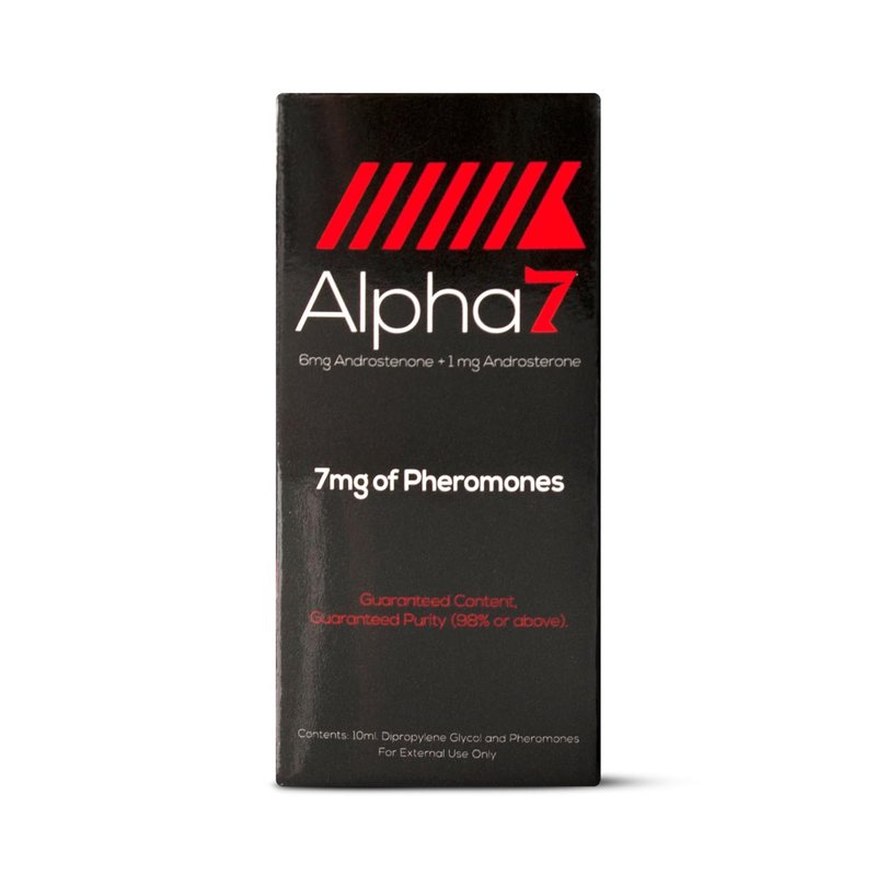 Alpha 7 Pheromone Cologne for Men - Unscented High Concentration Blend | Attract Women (10 ml)