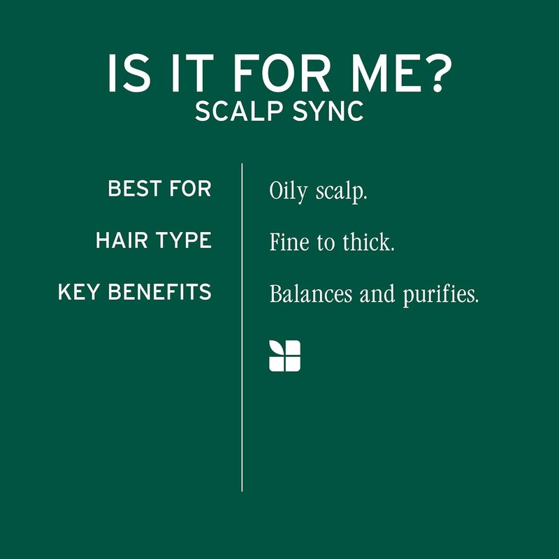 Biolage Scalp Sync Clarifying Shampoo - Oily Scalp Residue & Buildup Remover | 13.5 Fl Oz
