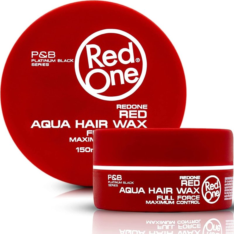 Redone Hair Wax - Ultra Hold Styling Wax for Men & Women | 150ml, High Shine, Non-Sticky Finish, Strawberry Scent