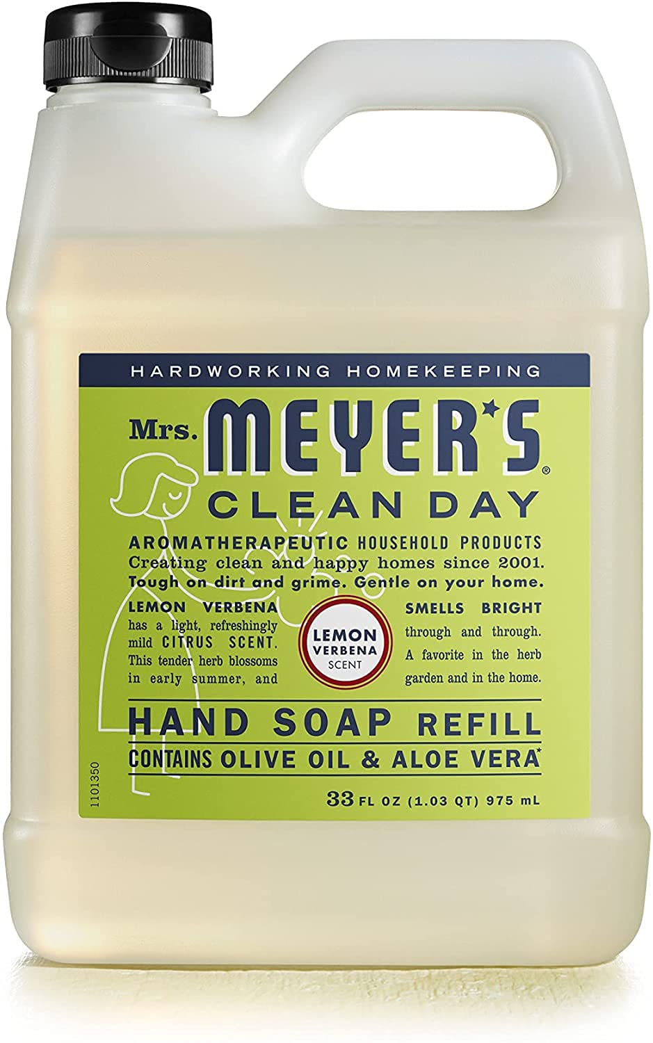 MRS. MEYER'S CLEAN DAY Hand Soap Refill Scent Variety Pack 2 CT (Lemon Verbena + Lavender)