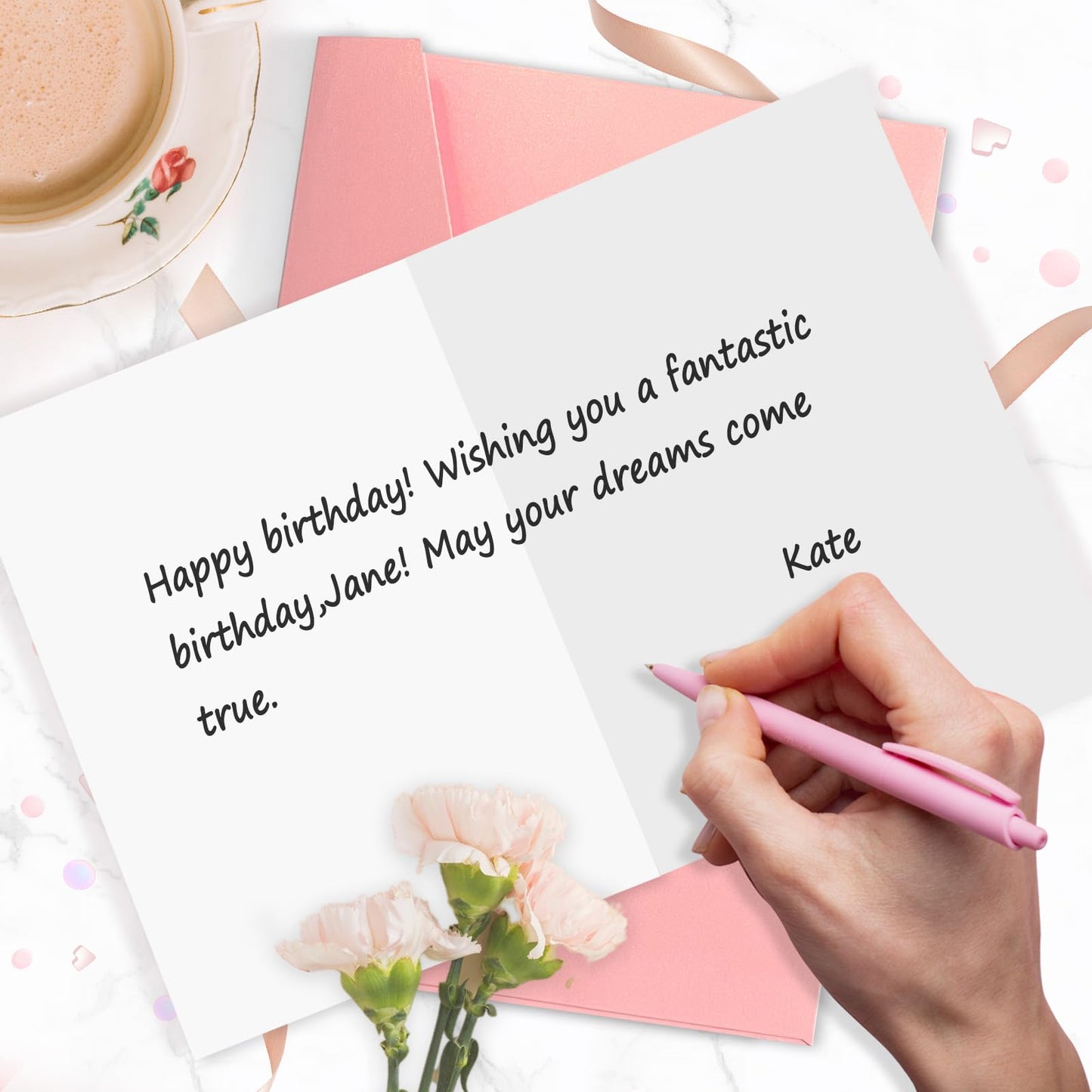 TSVATE 85th Birthday Card, 85th Birthday Gifts for Women, 85th Birthday Decorations, 85th Birthday Card for Women, Mom, Wife, Grandma, 85 Year Old Gifts Rose Gold