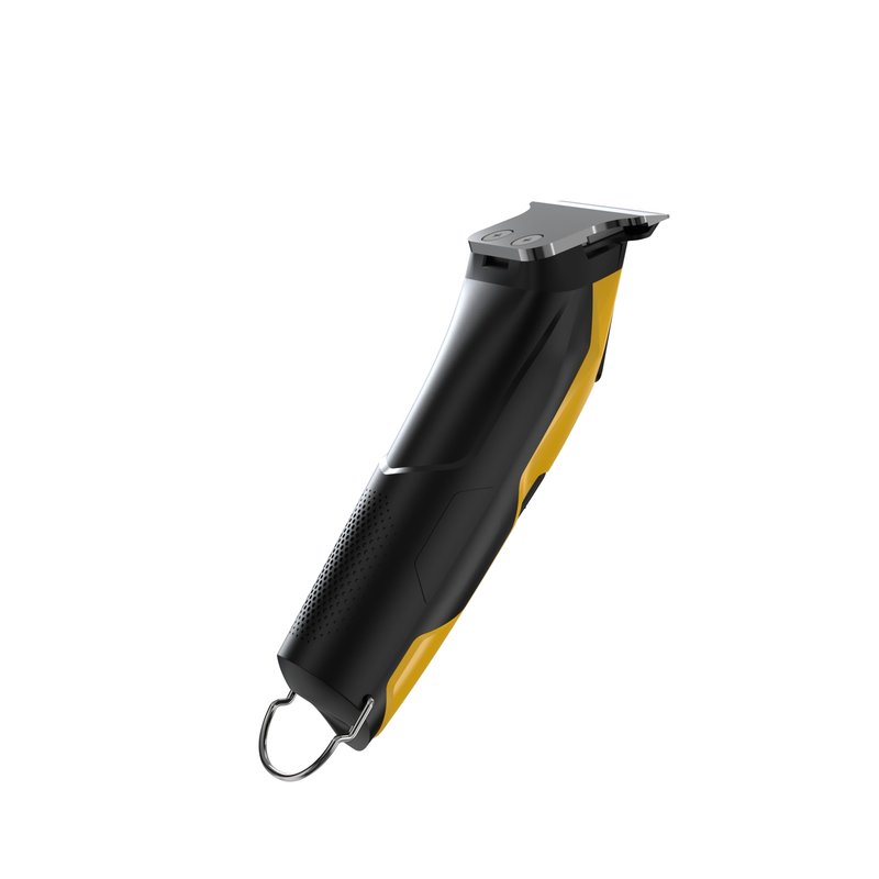 Professional Hair Clippers for Men, Professional Barber Clippers and Trimmer Set, Mens Cordless Hair Clipper for Barbers Haircut Kit Fade Yellow