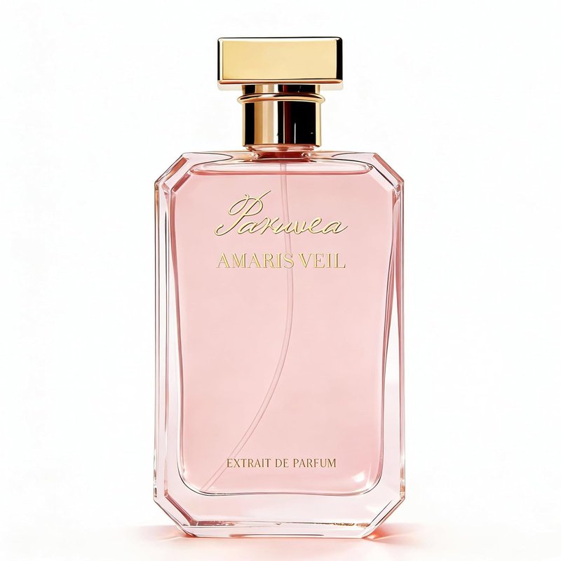 Amaris Veil Extrait de Parfum - Long-Lasting Strawberry Vanilla Gourmand Perfume | 100ml (3.4 fl oz)