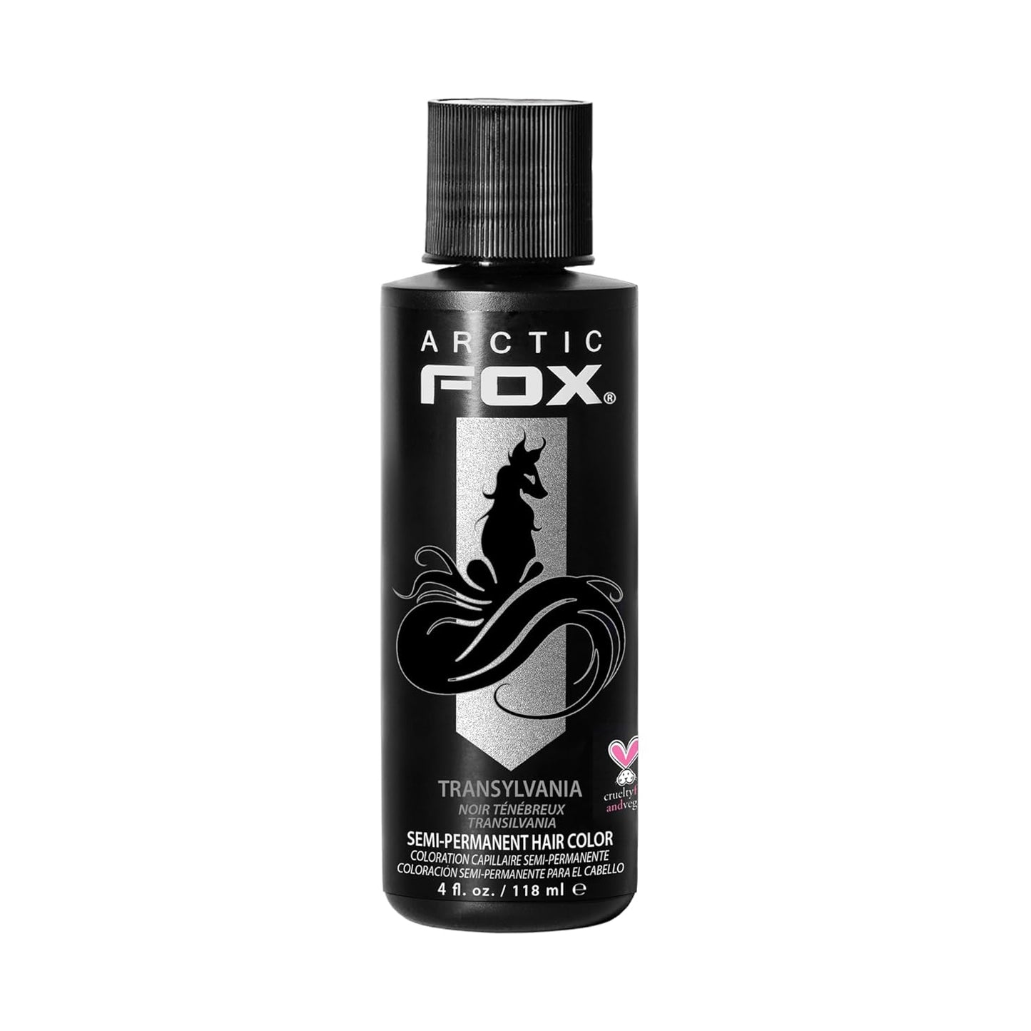 Vegan Semi-Permanent Hair Color Dye - Arctic Fox Transylvania (4 Fl Oz) | Cruelty-Free Hair Dye