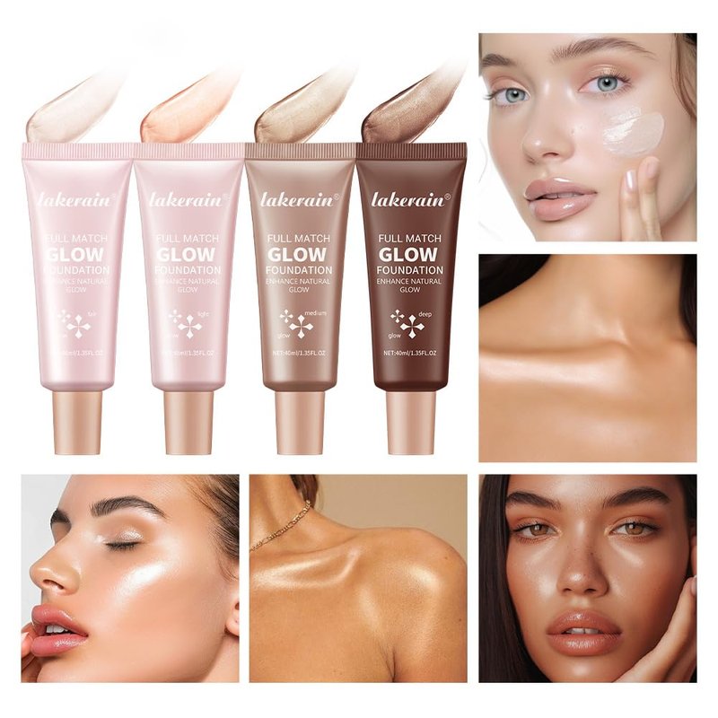 Natural Glow Illuminator Glotion - Glowing, Moisturizing, Lightweight Base, Multi-Purpose - Hydrating & Illuminating Makeup Highlighter for Radiant, Sun-Kissed Look (#1 Fair, 1.35 Fl Oz (Pack of 1))