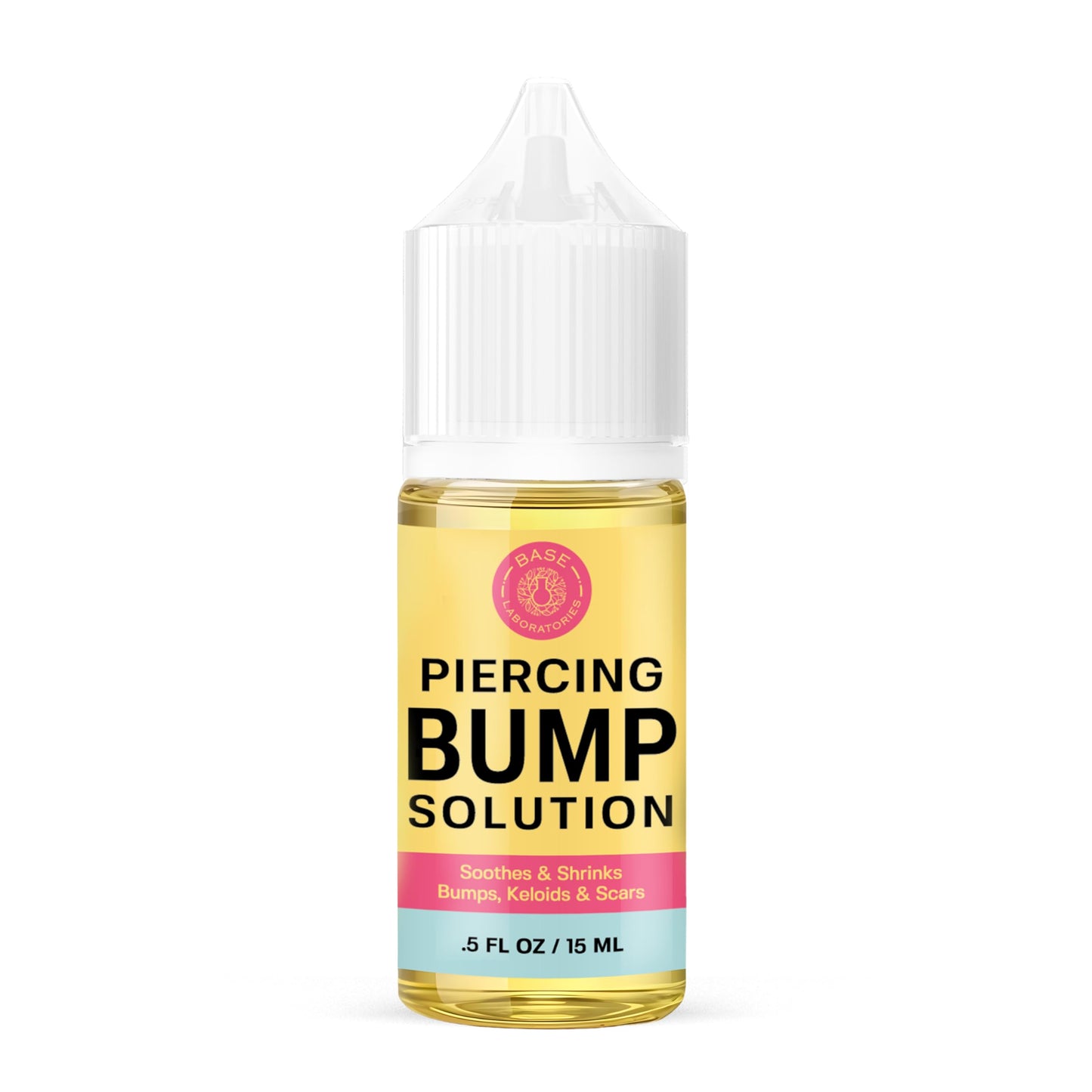 base labs piercing aftercare kit - bump oil and saline gel - pack of 2
