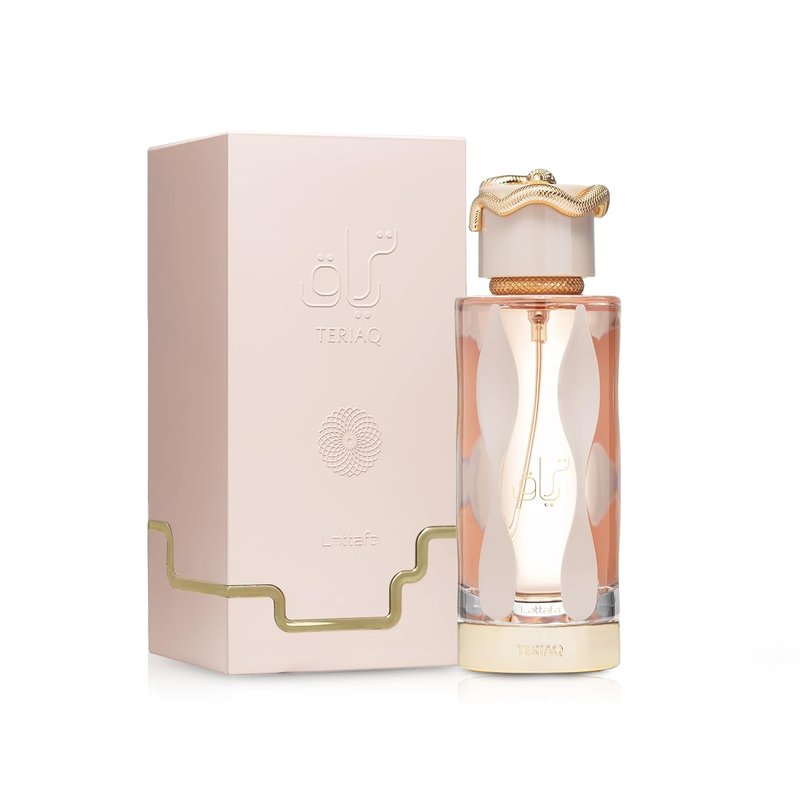 Lattafa Teriaq Unisex Eau de Parfum Spray - 3.4 Ounce | Long-Lasting Fragrance for All Occasions