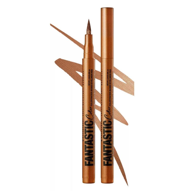 Metfdlaig Brown Liquid Eyeliner Waterproof Long Wear Bronze Eyeliner Hypoallergenic Smudgeproof (10#)