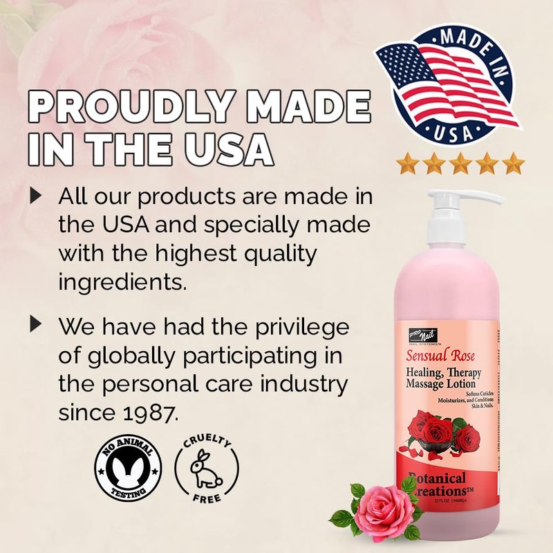 PRONAIL Healing Therapy Multi-Purpose Salon & Spa Lotion - All-in-One Treatment for Manicures, Pedicures, and Massage with Treatment in Every Pump to Streamline Services & Justify Premium Price 32 Oz