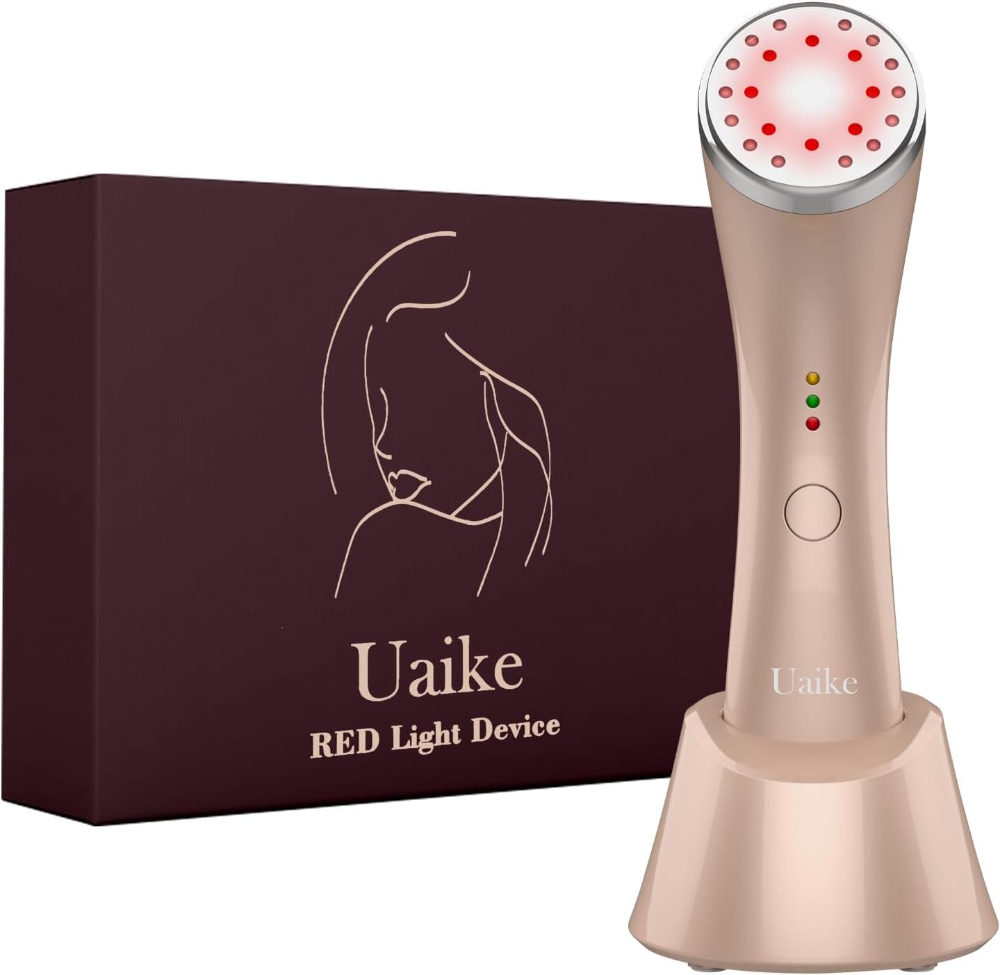 Uaike Red Light Therapy Device - Anti-Aging Skin Treatment for Home Use