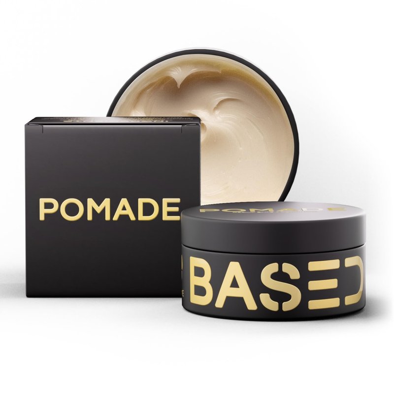 Pomade for Men - Medium Hold Hair Styling with Natural Shine | Hydrating & Nourishing Formula (3 Oz)