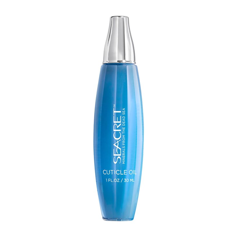 SEACRET Cuticle Oil with Precision Dropper Applicator - Fast-Absorbing Oil for Dry, Cracked Nails, Non-Greasy Nail Care Treatment with Dead Sea Minerals, Calendula, Rosehip & Vitamin E, 1 fl oz