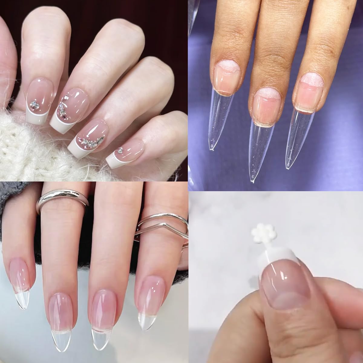 Strong Semi-Solid Nail Glue for Press-On Nails - Quick Drying Clear Gel | 6g x 2 PCS