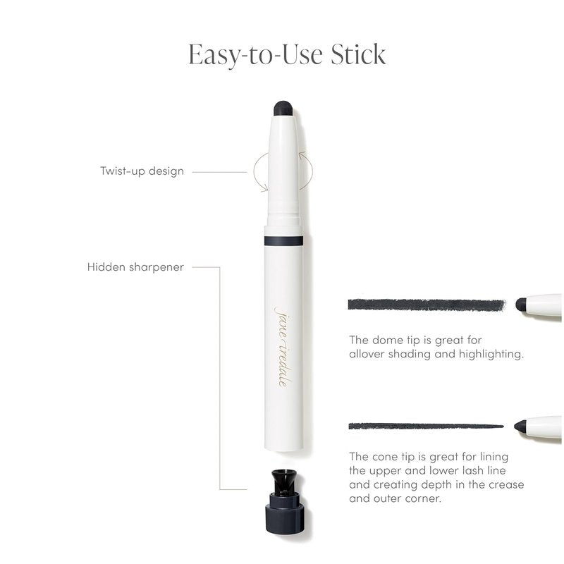 Jane Iredale ColorLuxe Eye Shadow Stick - Highly Pigmented, Multi-Use Cream to Powder Formula | Long-Wear, Vegan, Cruelty-Free