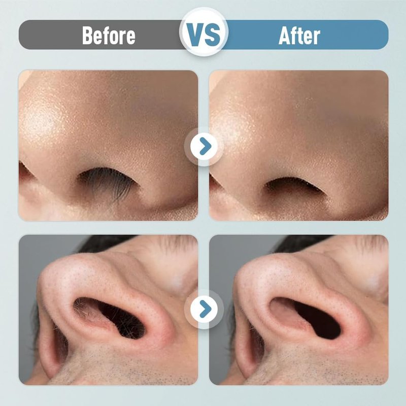 Nasal Hair Cutter - 2-in-1 Double-Sided Nose Trimmer Tool for Men & Women | 360° Nostril Hair Remover with Soft Cleaning Brush (3 Pcs)