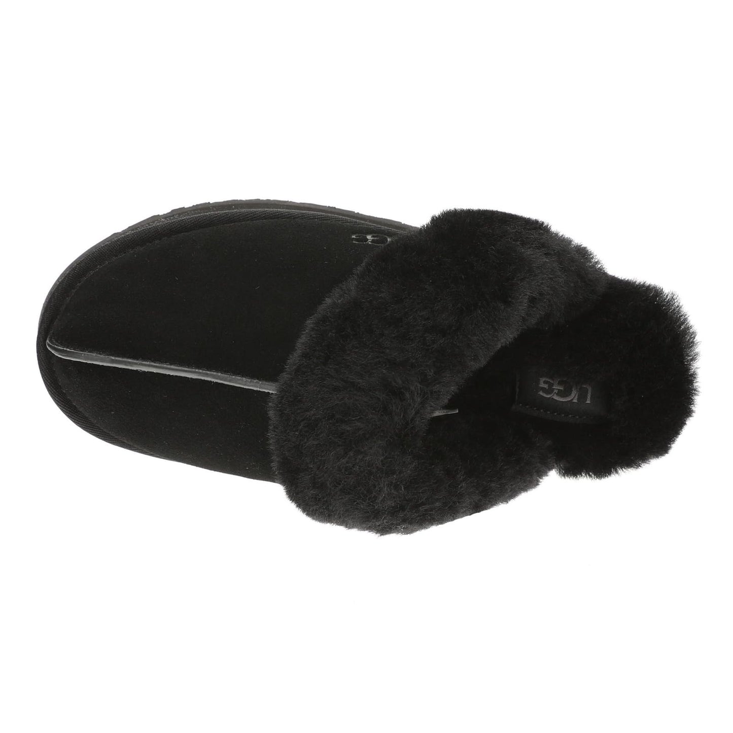 UGG Women's Disquette Slipper, Black, 5