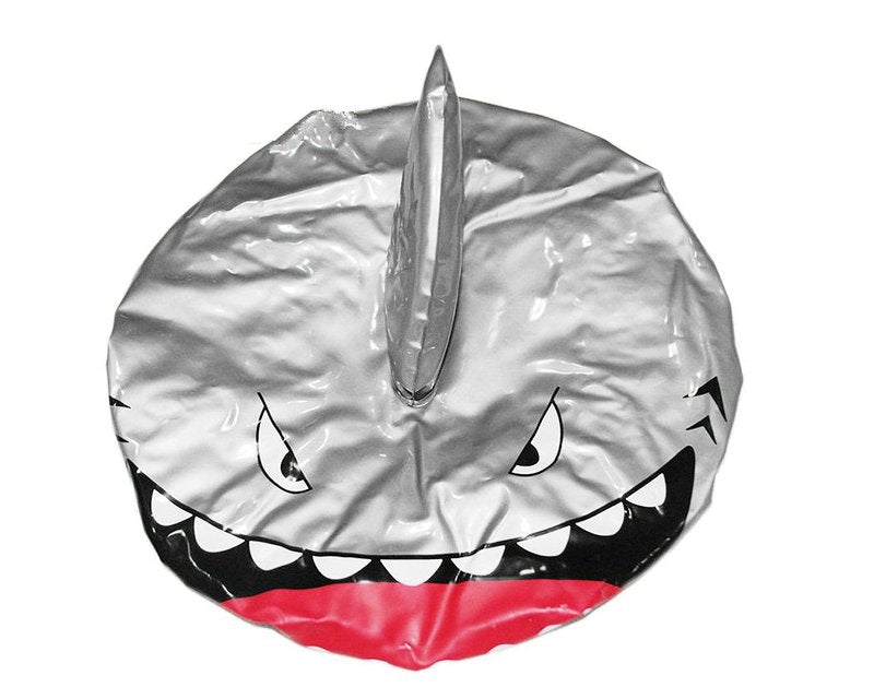 DS. DISTINCTIVE STYLE Shower Cap Kids Shark Shape Shower Hat Baby Bath Cap - Sliver