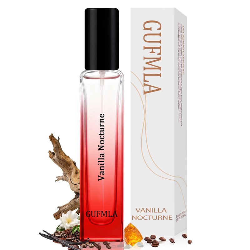 Pheromone Perfume for Women - Amber Vanilla Eau Fraiche | Long-Lasting 0.51 Fl Oz Travel Size Spray