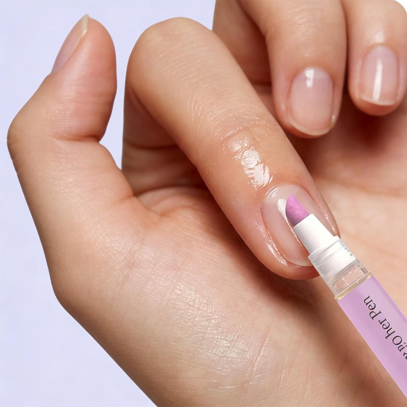 Cuticle Oil Pen for Nails - Moisturizing & Strengthening Formula | 2 Pack with Pusher, Transparent Bottle