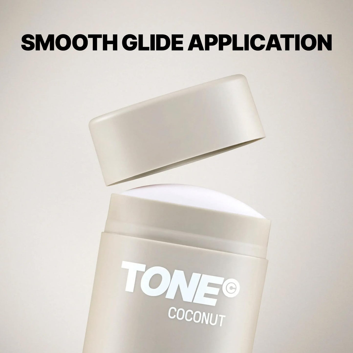 TONE Aluminum Free Deodorant for Men & Women, Coconut, Paraben Free Formula with up to 48-Hour Odor Protection, Dermatologist-Tested, 2.65 oz (4 Pack)
