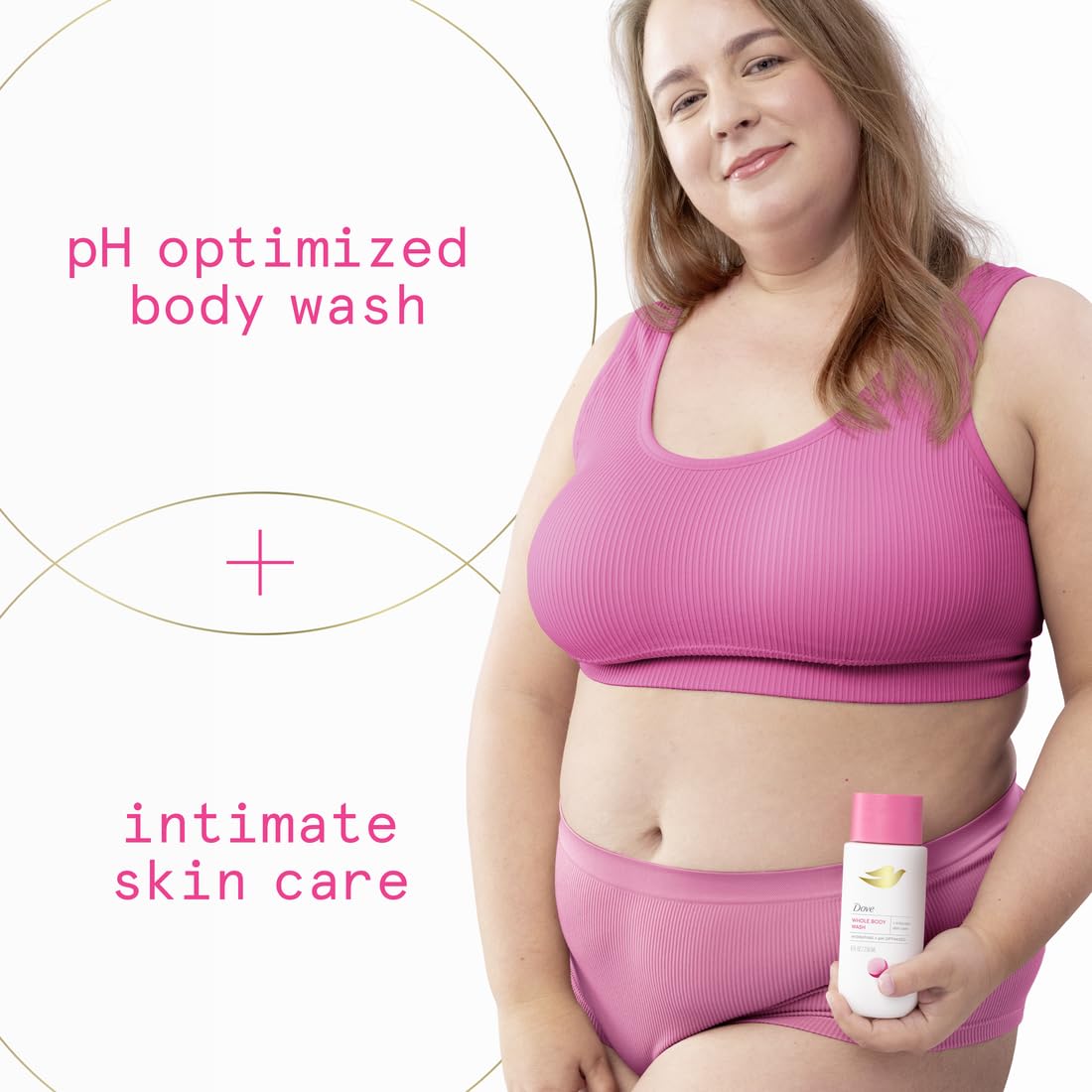 Dove Intimate Wash for Women - Gynecologist Tested Unscented Hydrating pH Optimized Feminine Wash For Sensitive Skin, 8 oz