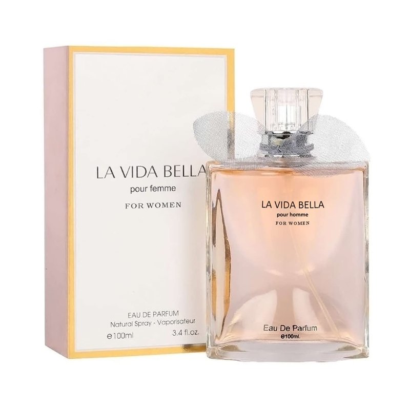 AMOUVOA Women's 4 Pcs Amanda, La Vida Bella, Valentine Milano And Paris Eau De Parfum 13.6 oz Perfume Natural Spray Fresh Fragrance