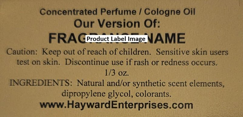 HYWD Enterprises Perfume Oil Compatible to EILISH EAU DE PARFUM for Women, Fragrance Rendition, Eau de Parfum, Scented Oil, 1/3 oz. (10ml) Glass Roll on