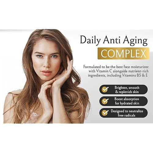 Vitamin C & Propolis Serum with SPF 35 ? Daily Defense Brightening & Hydrating Antioxidant Face Serum for Sensitive Skin, Anti-Aging & Sun Protection
