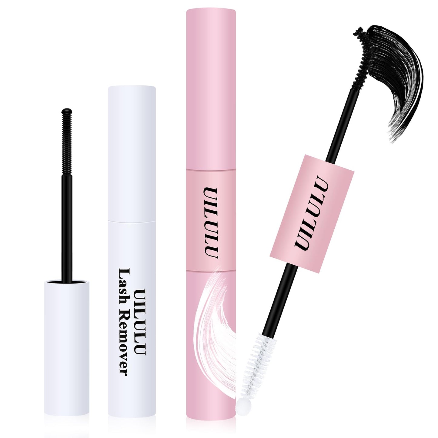 Uilulu Lash Cluster Glue, Lash Bond and Seal With Lash Remover Waterproof Glue for Eyelash Clusters Hold Long-Lasting Eyelash Adhesive (15ml)