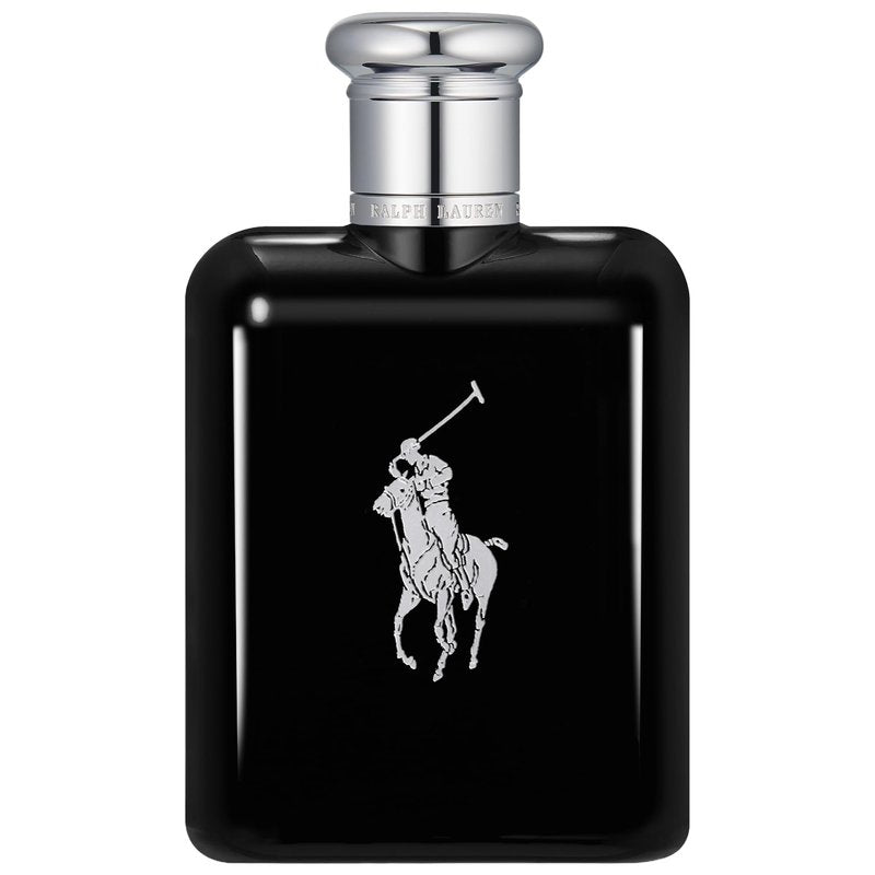 RALPH LAUREN FRAGRANCES Polo Black - Eau de Toilette - Men's Cologne - Woody & Fresh - With Patchouli, Sandalwood, and Mandarin - Medium Intensity - 4.2 Fl Oz