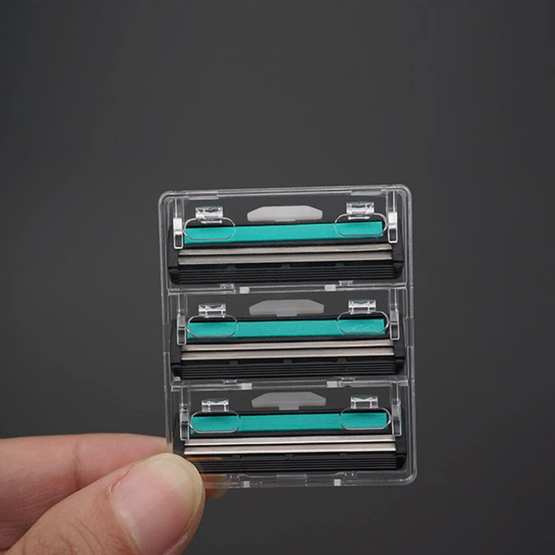 Mens Razor Blade Refills，2-Blade Razor Cartridges with Lubricating Strip Compatible with Atra razor handles. 120 Count, Delivers a Clean, Close Shave