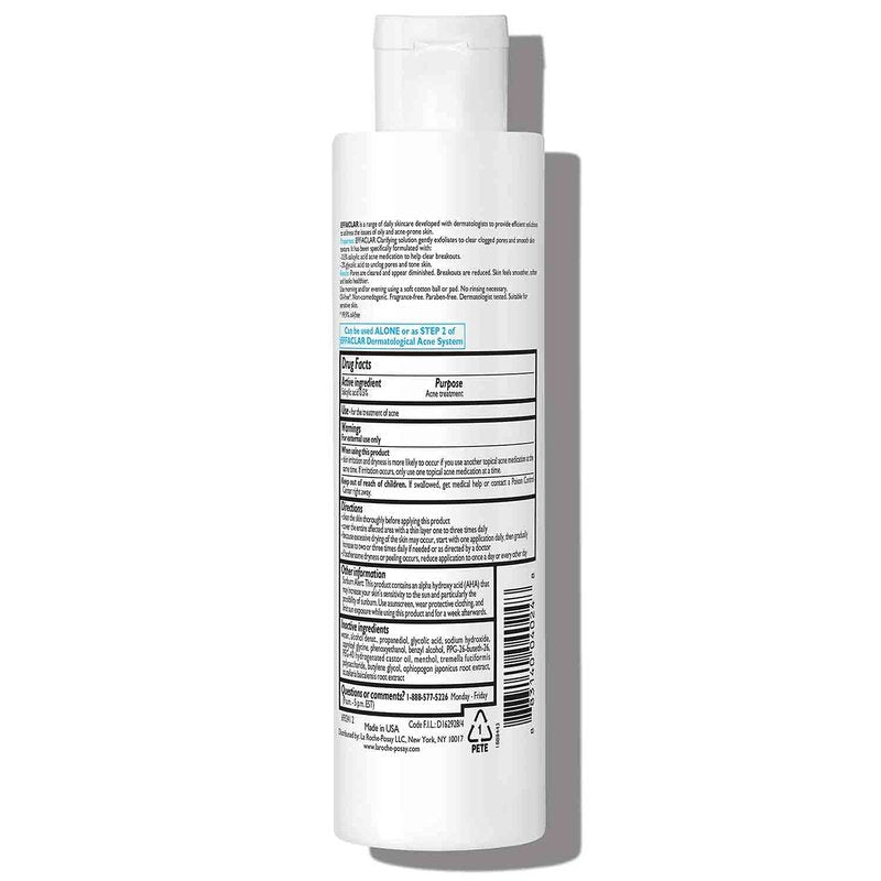 La Roche-Posay Effaclar Acne Toner - Salicylic & Glycolic Acid | Pore Refining Solution for Oily Skin