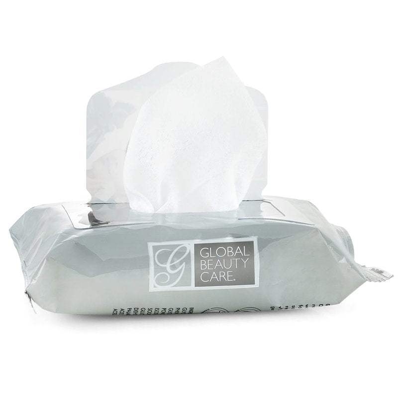 Global Beauty Care Makeup Remover Wipes (100 Count (4-Pack), Charcoal)