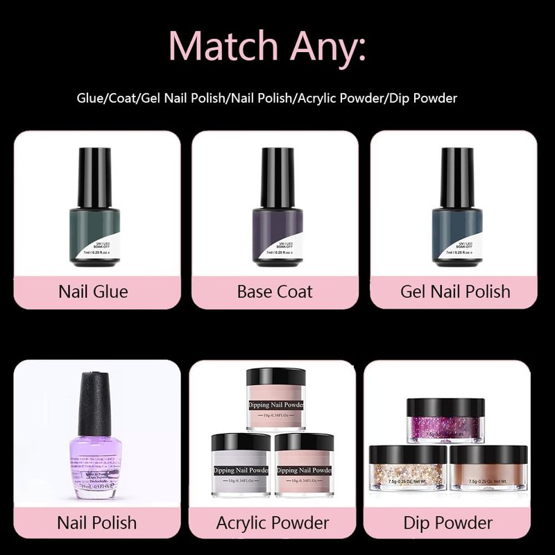 Short Almond Gel Nail Tips - 240 Pcs Half Matted Clear Fake Nails | 12 Sizes Full Cover Acrylic Press-On for DIY