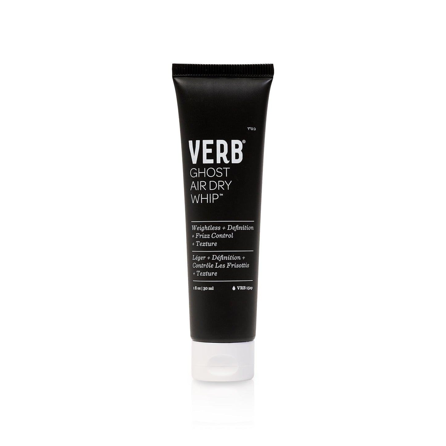 VERB Ghost Air Dry Whip, 1 oz - Weightless Styling Cream - Infused with Moringa Oil - Anti-Frizz + Provides Hydration- Vegan, No Parabens or Harmful Sulfates