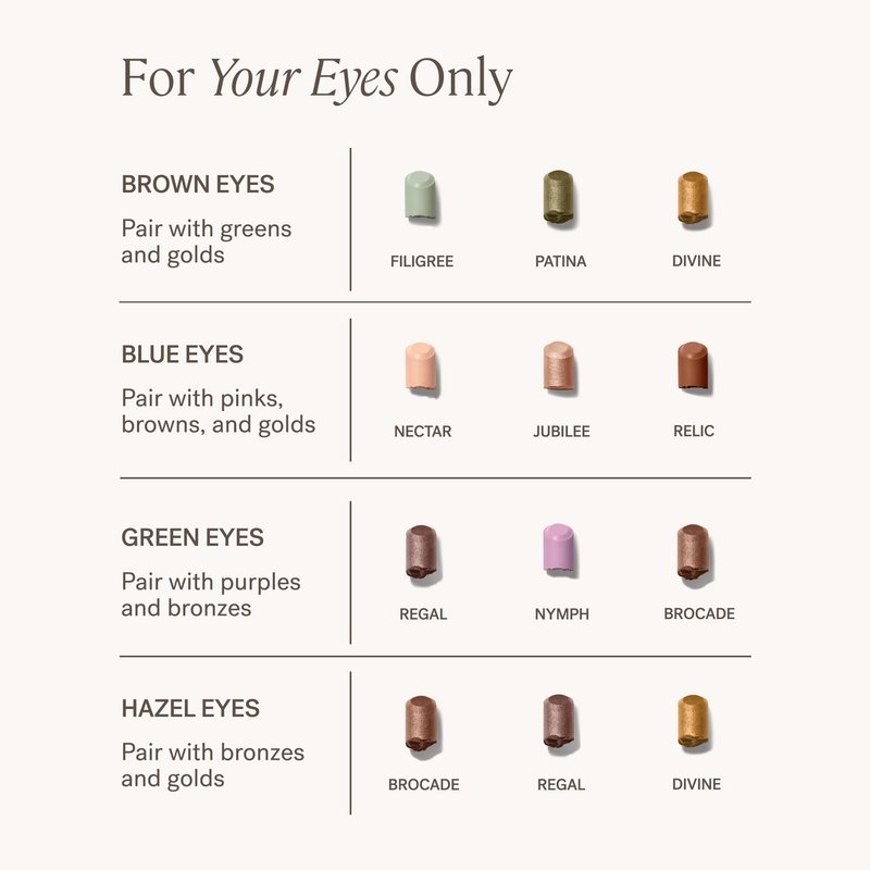 ILIA - Eye Stylus Shadow Stick | Rich, Blendable Pigment | Waterproof, Sweatproof, Crease-Resistant, Up To 12-Hour Wear | Clean, Safe for Sensitive Eyes, Vegan (Adorn)