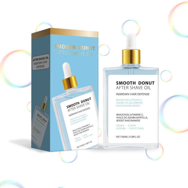 Donut after Shave Oil for Skin, Hydrate Post-Shave for Skin Soft Shave After Shave Oil For Women 100 mL