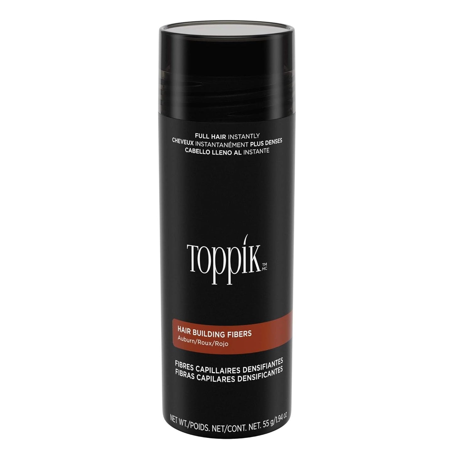 Toppik Hair Building Fibers - Instantly Thicker Hair for Fine or Thinning Hair | 9 Shades, 4 Sizes Available
