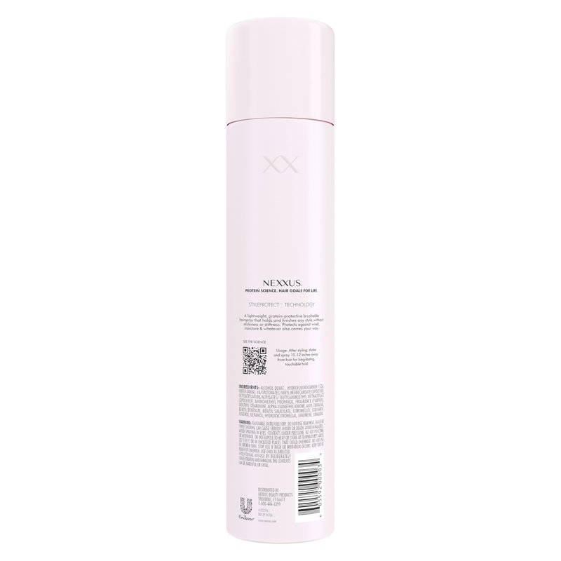 Nexxus Styling Spray Comb Thru Finish Flexible Hold Hairspray Powered by STYLEPROTECT Technology 10 oz