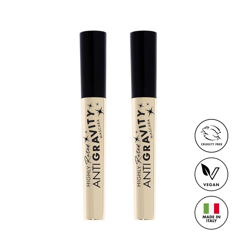 Milani Mascara - Volume & Length with Anti-Gravity Black Shade & Castor Oil - 2 Pack