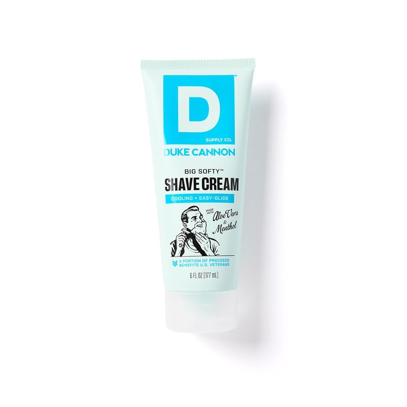 Duke Cannon Men's Shave Cream - Moisturizing 6 oz Shaving Cream for Smooth, Comfortable Shaves