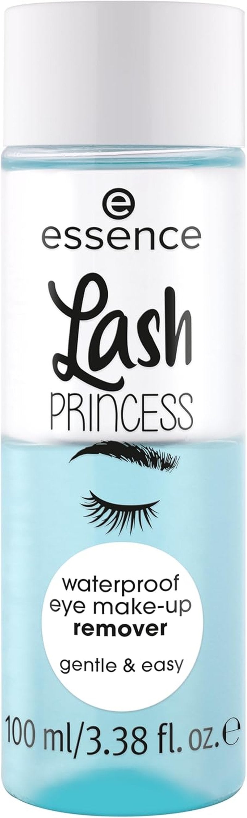 Essence Lash Princess Waterproof Eye Makeup Remover - Gentle 2-Phase Formula | Vegan & Cruelty-Free