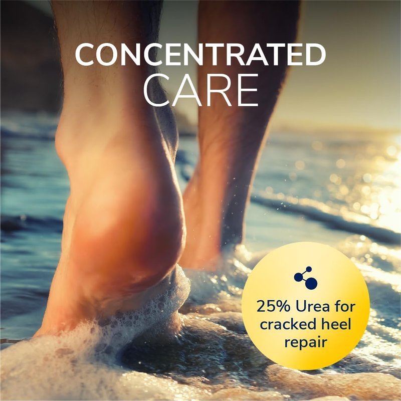 Dr. Scholl's Cracked Heel Repair Balm - 25% Urea for Dry, Cracked Feet | 2.5oz | 3-Pack
