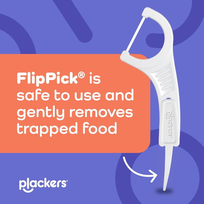 Plackers® Gentle Line® Floss Picks - Super Soft GentleSlide® Fiber, Fresh Mint, 150 Count