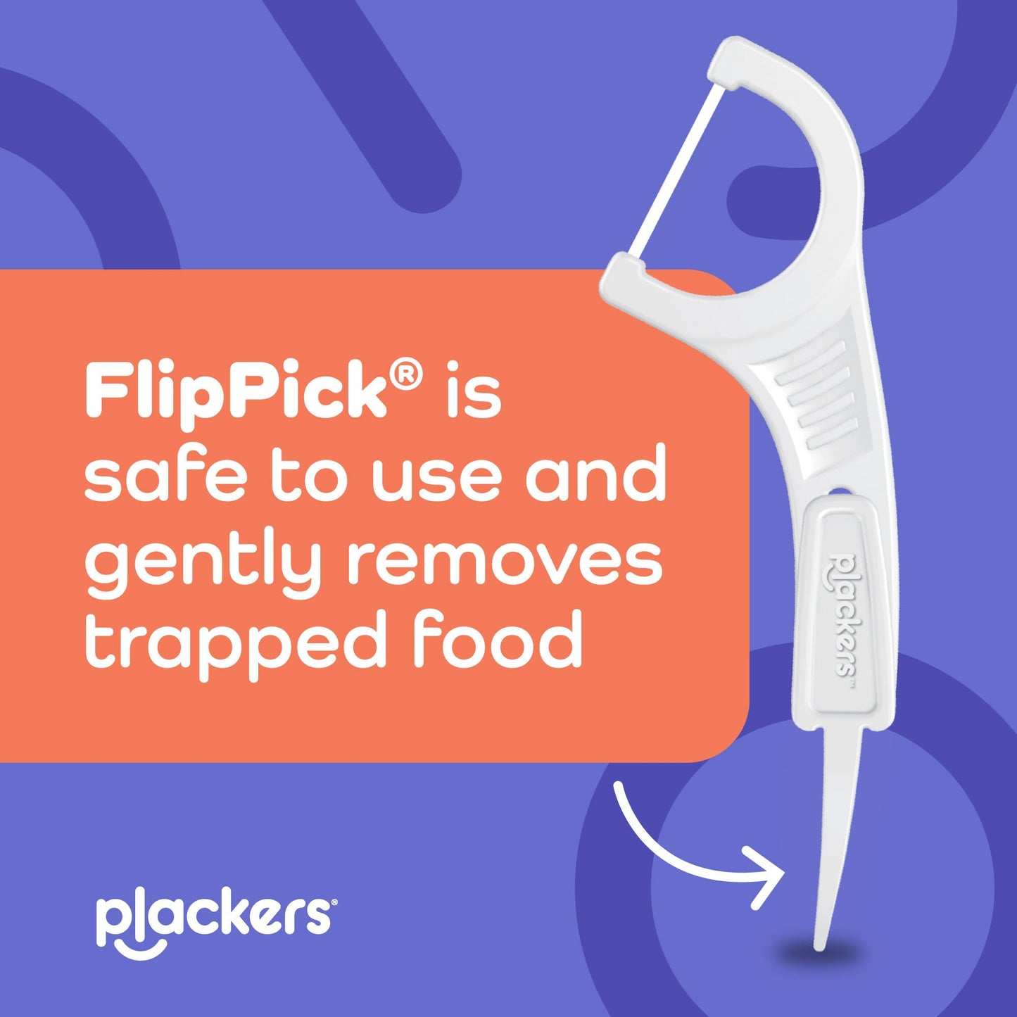 Plackers® Gentle Line® Floss Picks, Super Soft, GentleSlide® Fiber Made Without PTFE, Slides Easily Between Teeth, Fresh Mint, 150 Count