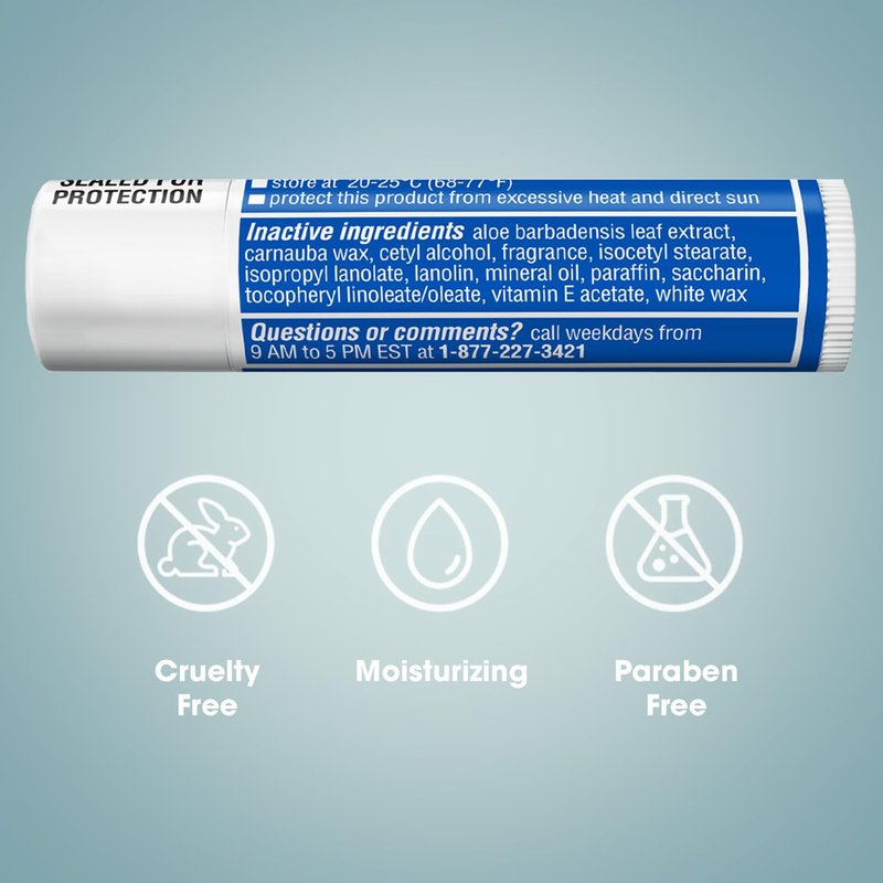 ChapStick Skin Protection Sunscreen Moisturizer, Original SPF 12 0.15 oz (Pack of 24)
