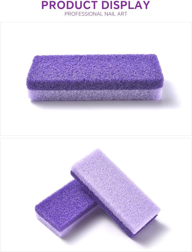 KADS Pumice Stone Set - Effective Callus Remover & Foot Scrubber | Pack of 6 for Smooth Feet